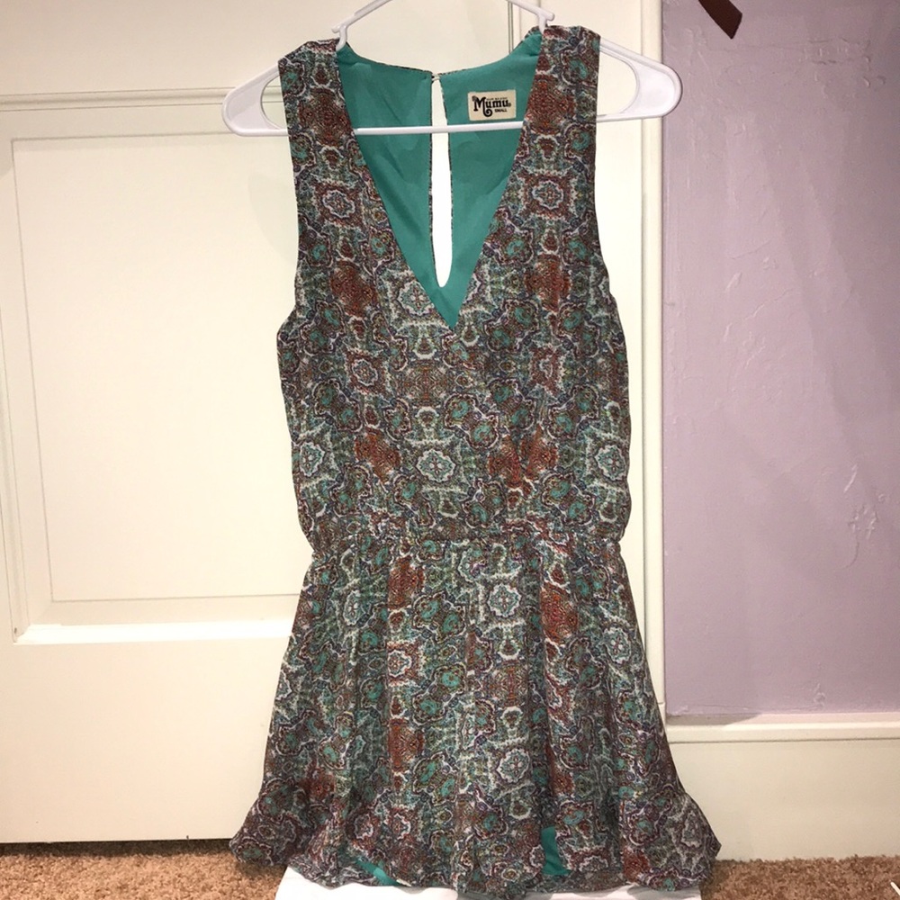 Show Me Your Mumu Romper. Size Small.